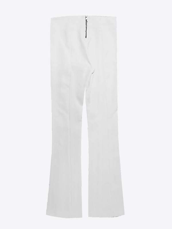 MARINELLA GALLONI | Pantaloni Svasati Bianco Panna