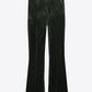 MARINELLA GALLONI | Pantaloni Svasati Velluto Verde